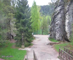 Vstup do skal, Pískovna