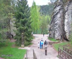 Vstup do skal, Pískovna