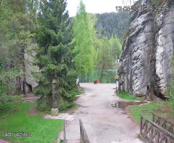 Vstup do skal, Pískovna