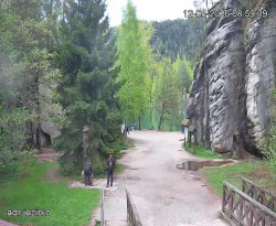 Vstup do skal, Pískovna