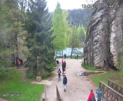 Vstup do skal, Pískovna