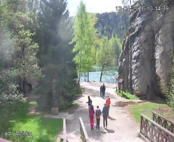 Vstup do skal, Pískovna