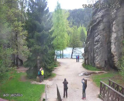 Vstup do skal, Pískovna