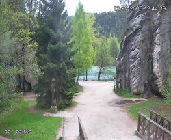 Vstup do skal, Pískovna