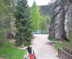 Vstup do skal, Pískovna
