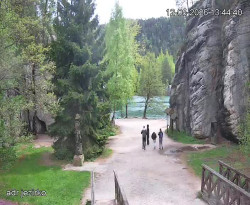 Vstup do skal, Pískovna