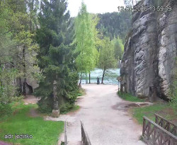 Vstup do skal, Pískovna