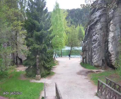 Vstup do skal, Pískovna