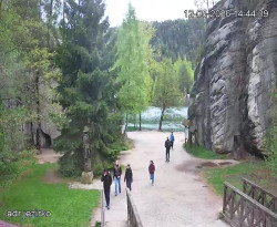 Vstup do skal, Pískovna