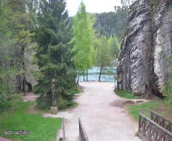 Vstup do skal, Pískovna