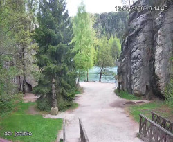 Vstup do skal, Pískovna