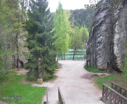 Vstup do skal, Pískovna