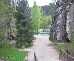 Vstup do skal, Pískovna