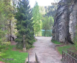 Vstup do skal, Pískovna