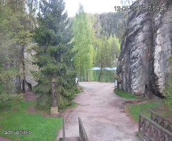Vstup do skal, Pískovna