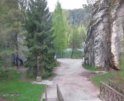Vstup do skal, Pískovna