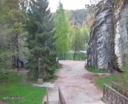 Vstup do skal, Pískovna