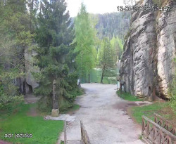 Vstup do skal, Pískovna
