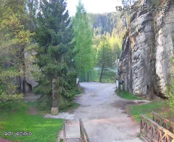 Vstup do skal, Pískovna