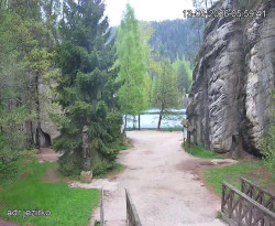 Vstup do skal, Pískovna