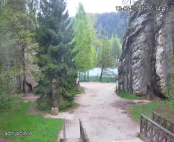 Vstup do skal, Pískovna