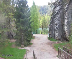 Vstup do skal, Pískovna