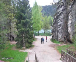 Vstup do skal, Pískovna
