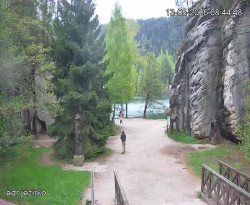 Vstup do skal, Pískovna