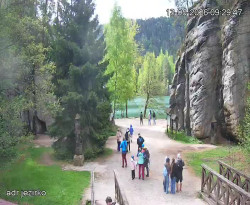 Vstup do skal, Pískovna