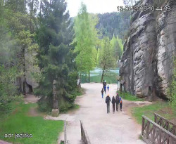 Vstup do skal, Pískovna