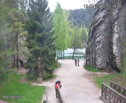 Vstup do skal, Pískovna