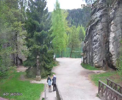 Vstup do skal, Pískovna