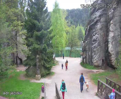 Vstup do skal, Pískovna