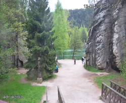 Vstup do skal, Pískovna