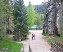 Vstup do skal, Pískovna