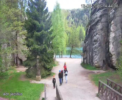 Vstup do skal, Pískovna