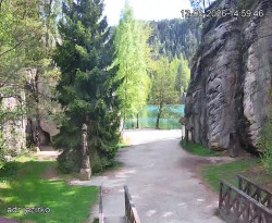 Vstup do skal, Pískovna