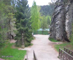Vstup do skal, Pískovna