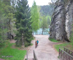 Vstup do skal, Pískovna