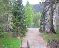 Vstup do skal, Pískovna