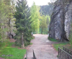 Vstup do skal, Pískovna