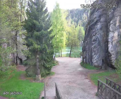 Vstup do skal, Pískovna