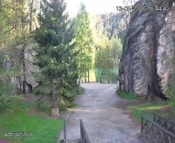Vstup do skal, Pískovna