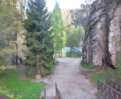 Vstup do skal, Pískovna