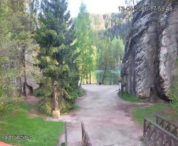Vstup do skal, Pískovna