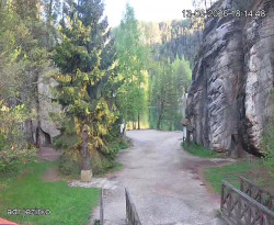 Vstup do skal, Pískovna