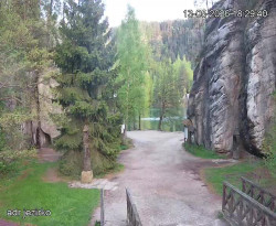 Vstup do skal, Pískovna
