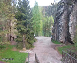 Vstup do skal, Pískovna