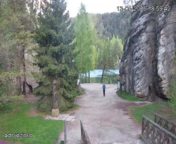 Vstup do skal, Pískovna