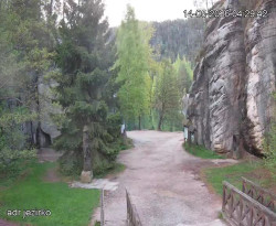 Vstup do skal, Pískovna